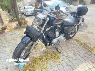 2 Harley Davidson sporstar Custom 1200 2014 ABS