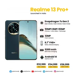  3 Realme 13 pro plus 5G