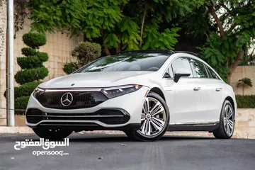  1 2022 Mercedes EQS 450+ Clean Title
