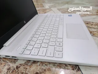  11 HP Laptop 15s-fq5020ne (6G3Q2EA)HP Laptop لابتوب اج بي مواصفات حلوه نظافة 95%