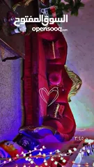  3 طقم كنب خشب زان مصري مع طاولات