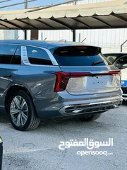  8 HONGQI E-HS9 2021 لون فيراني مميز بحالة الوكاله بسعرر مميز