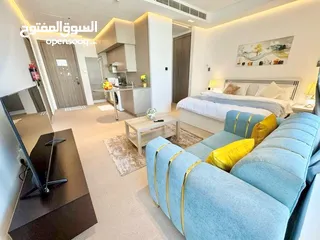  3 Furnished room available in Barsha south Arjan