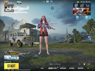  2 حساب ببجي نار فيو 3كونكر ومستواه الحساب76
