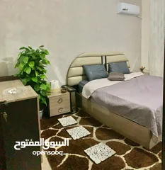  18 استديو مفروشه للايجار اليومي (خدمة 24 ساعة) Furnished apartment for daily rent (24 hours service)