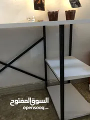  3 ميز دراسي مع كرسي قماش قوي ومريح 