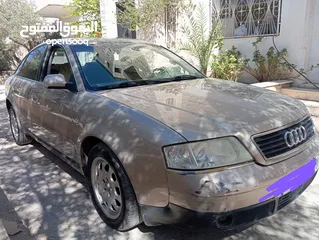  3 أودي a6 2400 موديل 2002  للبيع السعر على 25000على نقدي الله يبارك لصاحب نصيب