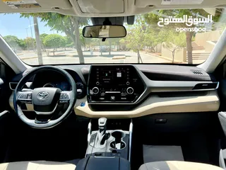  23 تويوتا هايلاندر ((2021)) 8مقاعد 7جيد قمه الفخامة غررفه بيج دفع رباعي بسعررر مغررري