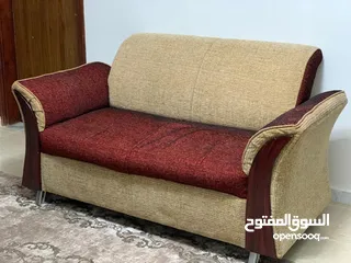  4 صالون أرضي ب 450  7 أطروف وزاويه كنبه وكريسين  