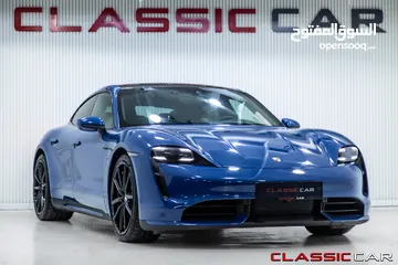  3 Porsche Taycan Turbo 2021 dual motor   كهربائية بالكامل  Full electric