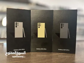  1 جلاكسي  S24 ULTRA   كفالة الوكيل BMS  ومكفول لمدة عام  واحصل على بكج /بسعر مميز