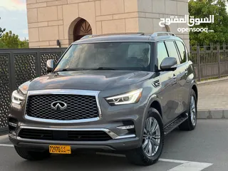  4 انفينيتي QX80 بحالة الوكالة