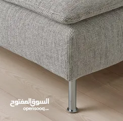  10 Corner Sofa ( From IKEA ) 10-seats, big area ( 4.77m x 2.91m )  أريكة زاوية مريحة جدا ( 10 مقاعد )