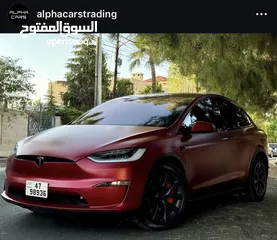  3 Tesla model x plaid 2023