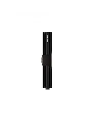  9 Secrid Miniwallet Crisple Black محفظة