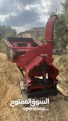  6 Shredder for wood and tree branches- tractor mounted type فرامة أغصان تعمل على التراكتور