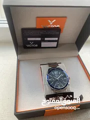  12 ساعة فيكتور الرجالية الفخمة / Vector luxury watch