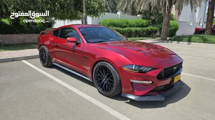  1 2019 Ford Mustang GT 5.0 very good condition  2019 موستنج جي تي جير عادي عداد ديجيتال