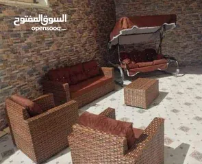  8 عروض على أطقم رتان الخماسي فقط 1115 شامل التوصيل داخل عمان والزرقاء