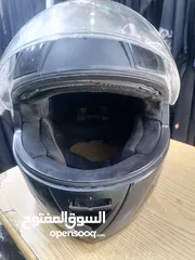  1 خوذه دراجة ناريه