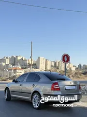  9 سكودا اوكتافيا اصل حكومي فحص نخب موديل 2007 مطور 1600بنزين نخب النخب النخب