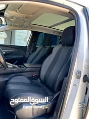  4 بيجو 3008 جتي لاين كفالة شركة بيجو  السيارة بحالة الوكالة جديدة ولا نقرة فل الفل