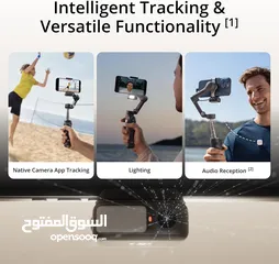  10 DJI Osmo Mobile 7P Gimbal Stabilizer مانع اهتزاز للموبايل من شركة دي جي ايOsmo Mobile 7P