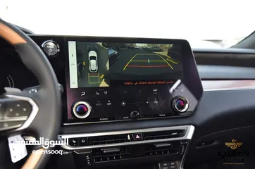  22 لكزس RX350 L2 2024 مع الميزات المتطورة والفخمة لون اسود ميتالك مميز