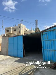  6 مخازن على شارع رئيسي مع هنجر كبير