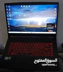  1 لابتوب العاب MSI GF65 Thin 10UE Gaming Laptop