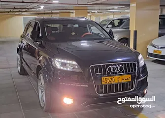  5 Audi Q7 S-line V6 Supercharged for Sale Only