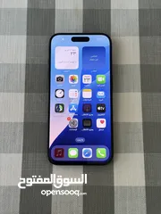  9 Iphone 15 pro blue 128GB used like new  465JD