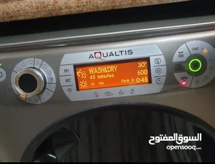  5 2في1 نوع اريستون غساله مع حماصه k10