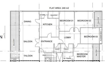  2 240 m2 4 bedroom flat in dohet aramoun for sale