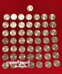  2 عملات معدنية أمريكية 213 قطعة. الاسعار داخل الوصف.