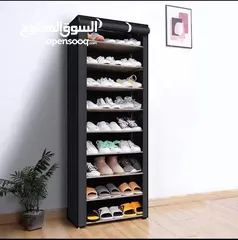  3 رجعنا وفرناها بناءا على الطلب الكبير خزانة الاحذية المثالية 9 رفوف قوية إصدار جديد