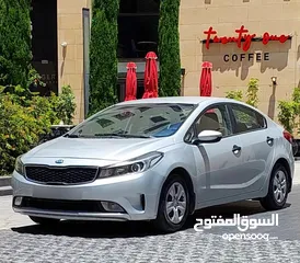  1 كيا سيراتو موديل 2018 من المالك مباشره بحالة ممتازه جدا الفحص مرفق بالصور