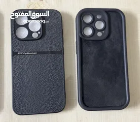  3 كفرات آيفون 15pro عدد 6 جديدة