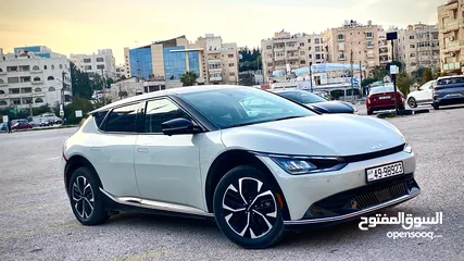  14 Kia EV6 Electric لونج رينج دوول موتور دفع رباعي اعلى صنف/بطارية كبيرة