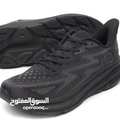  1 Hoka Clifton 9 running shoes - black