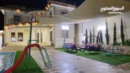  12 شاليه و مزرعة القمر منطقة الراما البحر الميت للإيجار