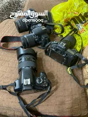  9 كاميرات وعدسات