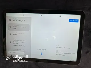  10 تاب 10 برو   معو الكرتونة والشاحن ووصلة شاحن يوس بي وقلم والكيبورد وكفر حماية بحال الممتاز ما في اشي