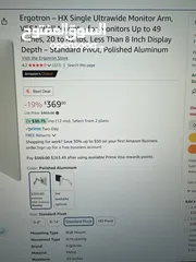  13 Ergotron - Wall Mount Monitor Arm