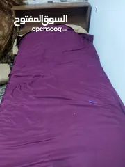  2 سرير خشب ثقيل مفرد