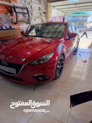  2 مازدا زوم 3 موديل 2015 فل كامل ما عدا الفتحه