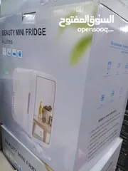  8 ثلاجه بيبي متنقل داخل المنزل و السياره  حافظه تبريد  هوائيه بواسطة مروحه داخليه لحفظ الادويه و مكياج