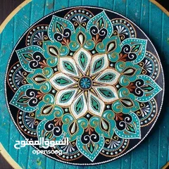  7 Wall hanging, painted by hand, can be ordered in desired size and color. Cooperation with stores