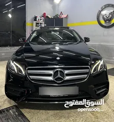  14 مرسيدس e200 2017 وارد غرغور  عداد 55000