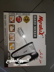  1 خفاقة الكيك و الكريما و البيض الكهربائي 300 واط